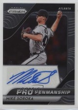 2020 Panini Prizm Pro Penmanship Michael Soroka Mike Soroka #PP-MS Auto 0a6