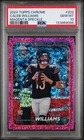 2024 Topps Chrome Caleb Williams Magenta Speckle Refractor Rookie #202 PSA 10