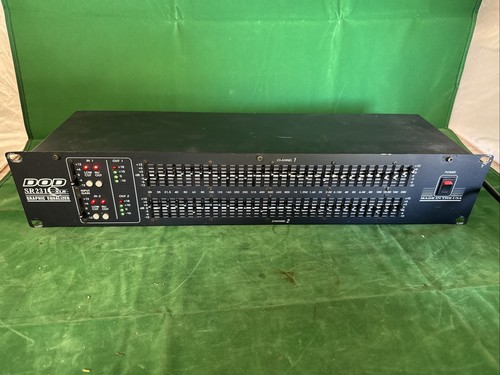 DOD SR231 QX Dual Channel 31-Band EQ 2U Rack Mount Graphic Equalizer TESTED/WORK