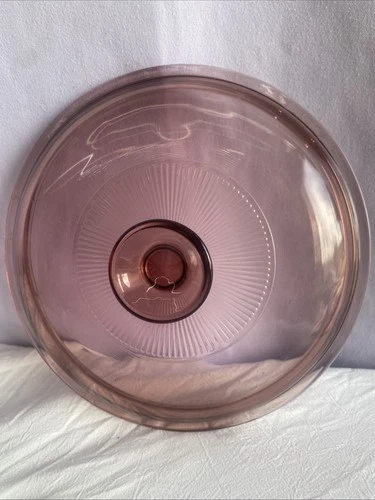 CRANBERRY Pyrex Replacement Lid V-2.5-C for 2.5L Corning Vision Pot - 8-1/2"