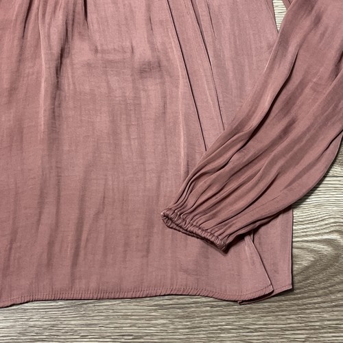 Lauren Conrad Women’s Pink Long Sleeve Round Neck Blouse Size XS (A16) - Afbeelding 2 van 5