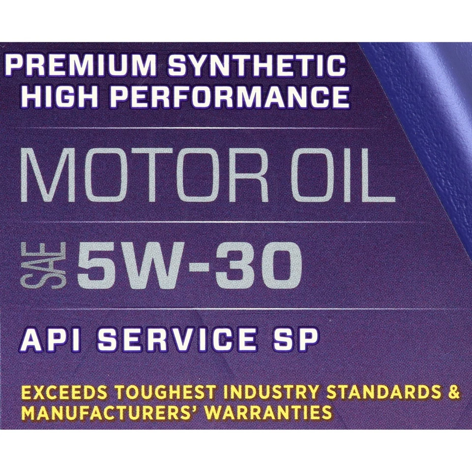 Aceite de motor totalmente sintético Royal Purple de alto rendimiento 5W-30 5 cuartos (paquete de 2) Foto 3 de 4