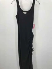 L Space Black Size XS Maxi Sleeveless Dress