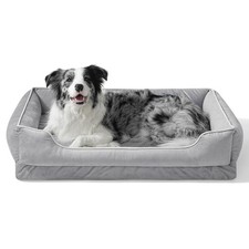 FAIRYPET Orthopedic Dog Bed for Medium to Large Dogs  Cats, Memory Foam Dog ...