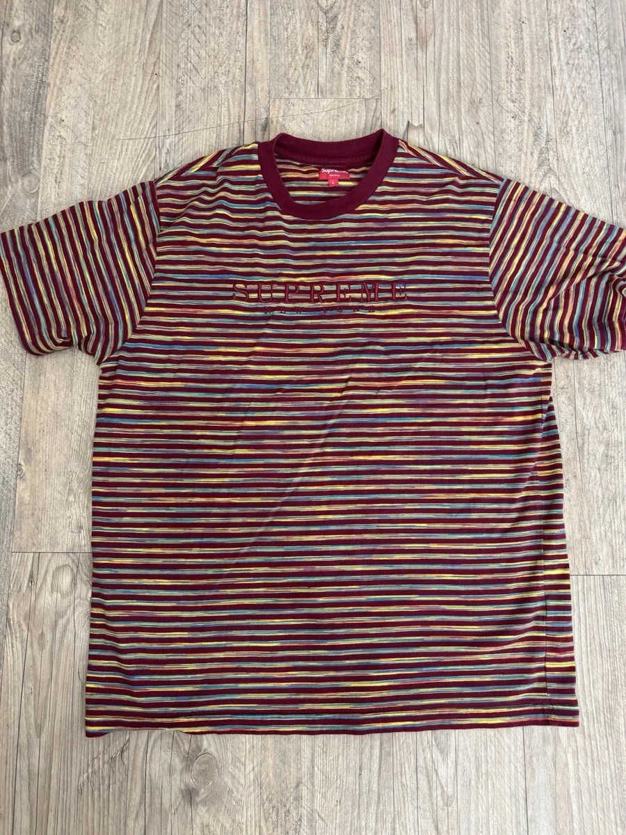 Supreme Short Sleeve Striped T-Shirts for Men for sale | eBay