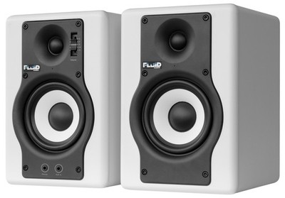 FLUID AUDIO F4W aktiv Studiomonitore 30W/4Zoll B-W