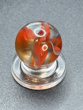 Classic Vintage Vitro Agate Hybrid Caged Cat Eye Marble 0.591  