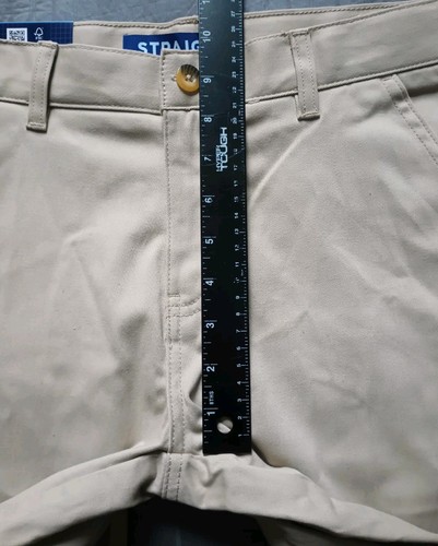 NWT French Toast Straight Fit Chino Pants Boy's Size 14 (28x28) Tan Stretch - Picture 7 of 8
