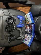 Sony PlayStation 4 Pro 1TB Game Console PS4 Pro Black  2 Controllers  2 Games