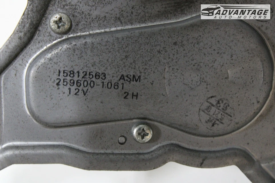 2006-2010 HUMMER H3 TAILGATE LIFTGATE BACK DOOR REAR WIPER MOTOR 15812563 OEM - Image 4 of 4