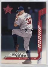 2001 Leaf Rookies & Stars Rookie Adam Johnson #114 7v7