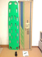 NEW MEDSOURCE MS-93000 Spine Deluxe Board Backboard 72" Green w/ Strap Stretcher