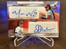 2025 Bowman's Best JJ Wetherholt Masyn Winn Dual Auto /75 #DA-WW Cardinals