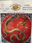 Artifact Wooden Puzzle HOKUSAI DRAGON 81 NON-Unique Pieces Complete Difficult