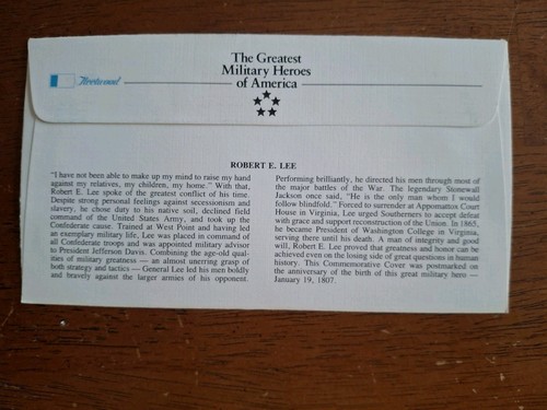 Greatest US Military Heroes Cover(24) General Robert Lee Civil War Confederate - Picture 2 of 2