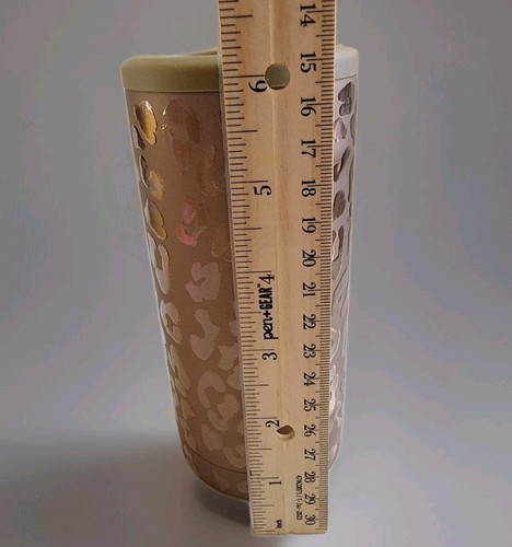 12oz BRUMATE Gold Leopard HOPSULATOR SLIM Insulated Cooler Koozie Coozie - Picture 5 of 6
