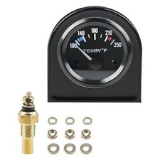 2" 52mm Water Temperature Gauge 100-250  with LED Backlight Water Temp Thermome