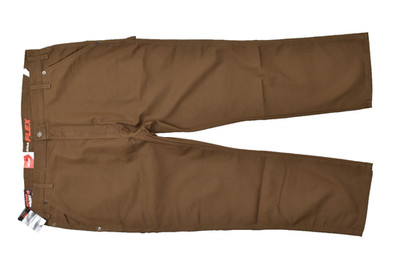 Men's Pants Dickies Flex Regular Fit Straight Brown Work Pants Active 42x30 NEW