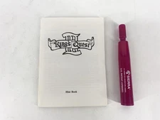 Kings Quest 3 To Heir Is Human Hint Book Sierra On-line Unused With Dried Marker