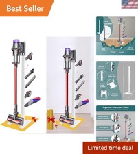 Dyson Supporto Aspirapolvere - Elegante Supporto per 6 Accessori, Senza Foratura a Parete Necessaria