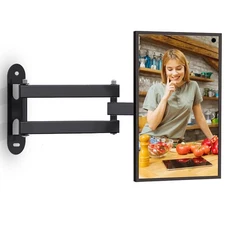 Wall Mount for Echo Show 21, Echo Show 15 Wall Mounting Bracket Swivel Rotati...