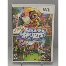 Summer Sports: Paradise Island (Wii) - Tested - CIB Complete