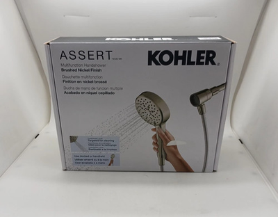#ad #ad Open Box Kohler Assert Showerhead w Water Filter System Brushed Nickel $25.19