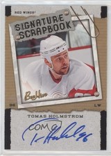 2006-07 Upper Deck Bee Hive Signature Scrapbook Tomas Holmstrom #SS-TH Auto 0u7i