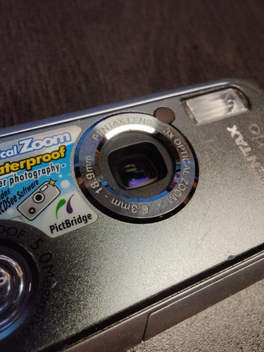Pentax Optio WP 5MP wasserdichte Digitalkamera 3x optischer Zoom GETESTET - Bild 7 von 9