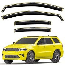 in-Channel Window Rain Guards Fit for Dodge Fit for 2011-2026 Dodge Durango