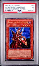 PSA 3 1ST EDITION Breaker the Magical Warrior MFC-071 Ultra Rare YUGIOH