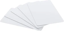 200 Pack - Premium Blank PVC Cards for ID Badge Printers - Graphic Quality White