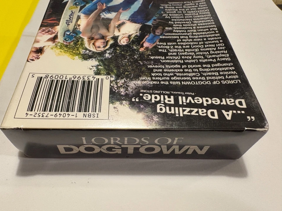 Lords of Dogtown VHS 2005 Sealed Foto 4 de 4