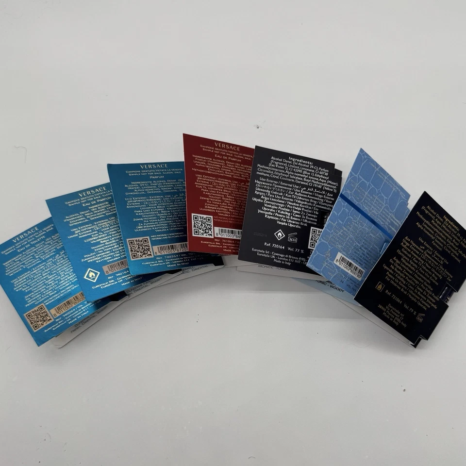 Men’s 7pc Versace Sample Set Brand New - Image 4 of 4