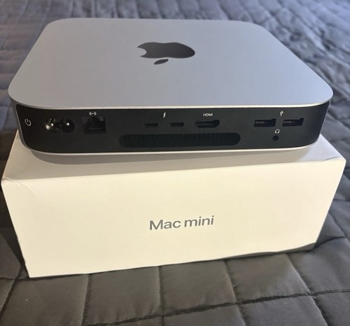 26OS Apple Mac mini (256GB SSD, M2, 8GB, Gigabit Ethernet) Silver - MMFJ3LL/A... - Afbeelding 4 van 7