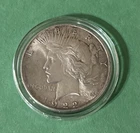 1922 Peace Dollar Silver Coin Some Toning 90% Silver