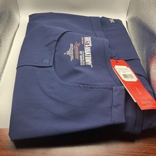 Barco Grey  s Anatomy Scrubs Top Style 2407 Size L Blue Dark  23 Indigo - New