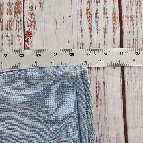 Lucky Brand Light Wash Ripped Distressed Charlotte Rail Ankle Jeans Women's 4/27 - Picture 12 of 12