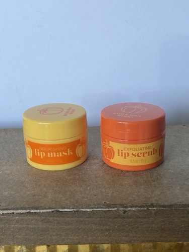 Bath & Body Works Pumpkin Spice Exfoliating Lip Scrub & Lip Mask New & Sealed - Picture 3 of 3
