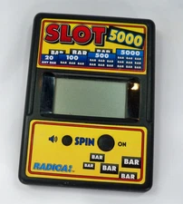 Vintage Radica Video Slot 5000 Model 570 Handheld Electronic Game