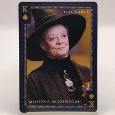 McGonagall Harry Potter Playing Card Tully's Coffee Spades K  Japan