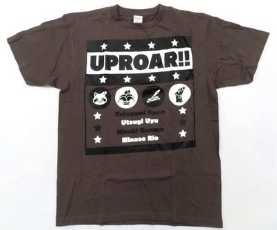 Holostars UPROAR 2nd Anniversary Fair T-Shirt Black Men's L