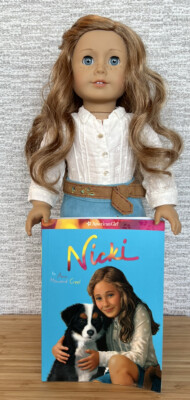 American Girl Doll - 2007 Girl of the Year NIKKI Cowgirl Curly Hair
