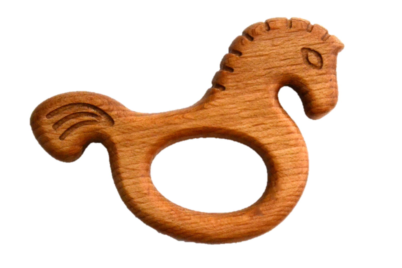 Organic Wooden Teether toy Horse