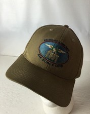 Reagan Presidential Library Hat Cap Air Force One Institute Adjustable