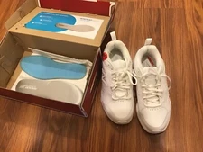 New Balance 609 Athletic Running Shoe Mens Size 7 4E Wide, White/White MX609AZ3