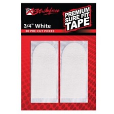  1 Pack KR Strikeforce Sure Fit Bowling Thumb Insert Tape 3/4" White 30 Piece