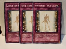 3x Change of HERO - Reflector Ray STON-049 1st Edition