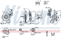 93328 Nissens Lader, Aufladung FüR BMW