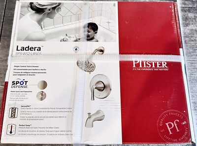 Pfister Ladera Single-Handle 3-Spray Tub and Shower Faucet Brushed Nickel